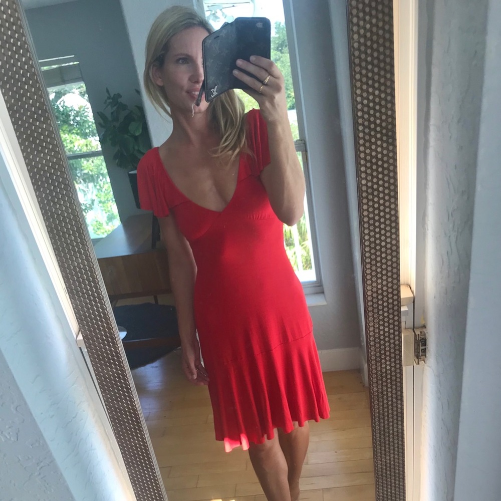 Armani Exchange Red Dress